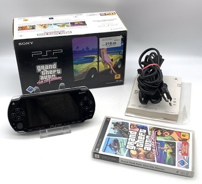 Sony PSP Konsole | GTA Vice City Stories Edition | inkl. OVP, Kabel & Spiel