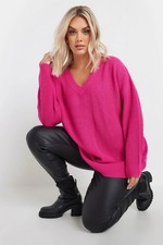 Image of Yours Curve Women's Plus Size Drop Shoulder Jumper