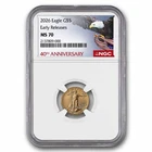2026 1/10 oz American Gold Eagle MS-70 NGC (ER, 40th Anniversary)