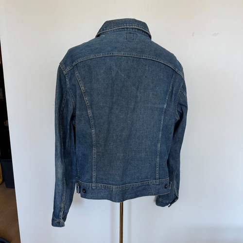 VTG Lee Jacket Mens 48 Long 101-J 60s 70s Sanforized Riders Denim Cowboy Trucker - Picture 2 of 9