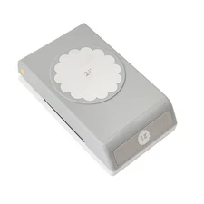 2.25-Inch Scallop Circle Punch Large New Package White