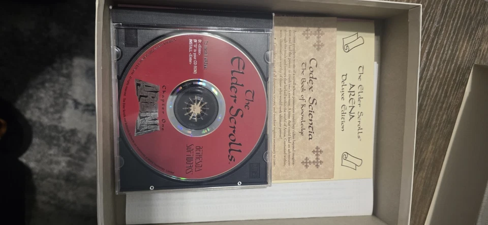 The Elder Scrolls: Arena - Bethesda - Vintage (1994) CD-ROM - Image 4 of 4