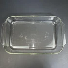 Vintage PYREX 233 Clear Glass 3qt 2.8L Casserole Baking Dish 13x9x2 with Handles