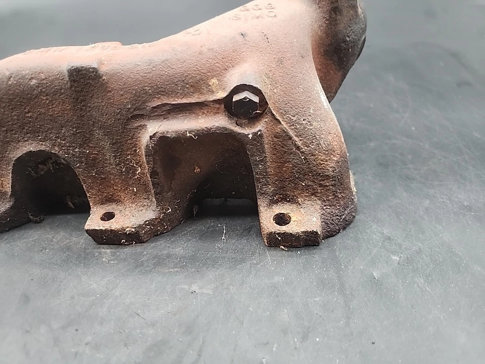 Colector de tubo de escape trasero bmw e32 m30b35 early 633csi s8-25 Foto 3 de 4