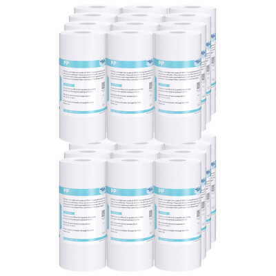 1-24 Pack 10''x4.5'' 5 Micron Big Blue Sediment Water Filter for GE FXHSC AP810 RO