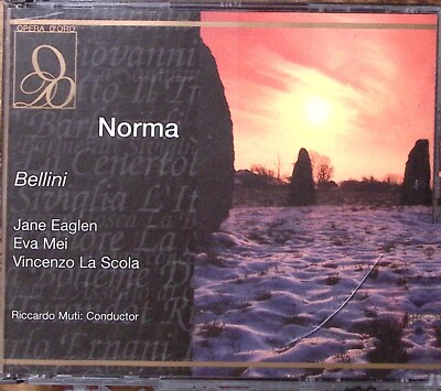 BELLINI: NORMA  FLORENCE MAY FESTIVAL ORCHESTRA JUNE 16 1994 2-CD SET  CD 3042