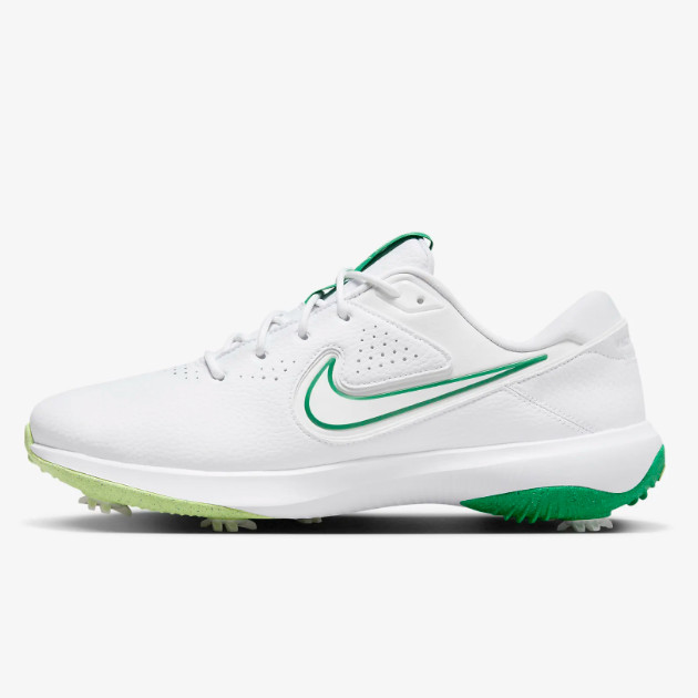 Кроссовки для гольфа Nike Victory Pro 3 Wide Fit Белый/зеленый (DX9028-103) Доставлены в кратчайшие сроки