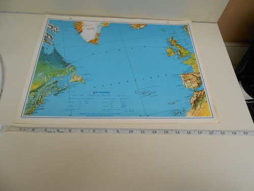 Air France Flight Map Paris To New York - Commanded By Chappel