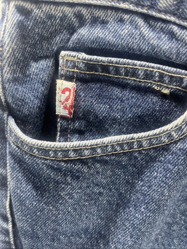 Vintage GUESS 1050-LG Blue Medium Wash Denim Mom Jeans Size 29Made in USA - Picture 5 of 10