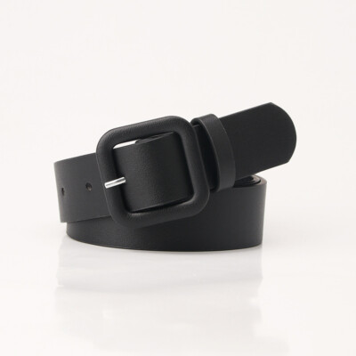 Women Skinny Elegant Square Buckle Faux Leather Adjustable  display picture 3