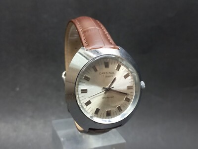 Soviet Vintage Wrist Watch Cardinal (Poljot), Mechanical Watch USSR