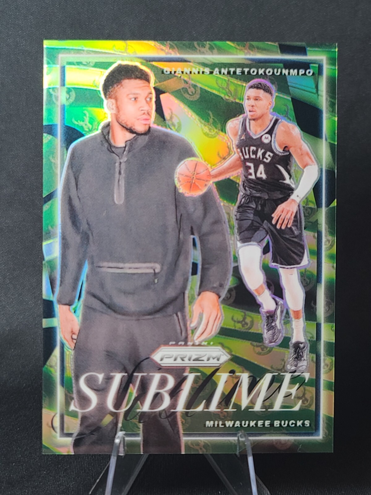 2024-25 Prizm Sublime #9 Giannis Antetokounmpo  SSP Case Hit Milwaukee Bucks