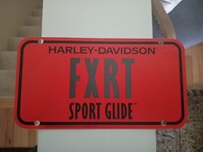 Targa esposizione showroom concessionario Harley Davidson FXRT Sport Glide 1985