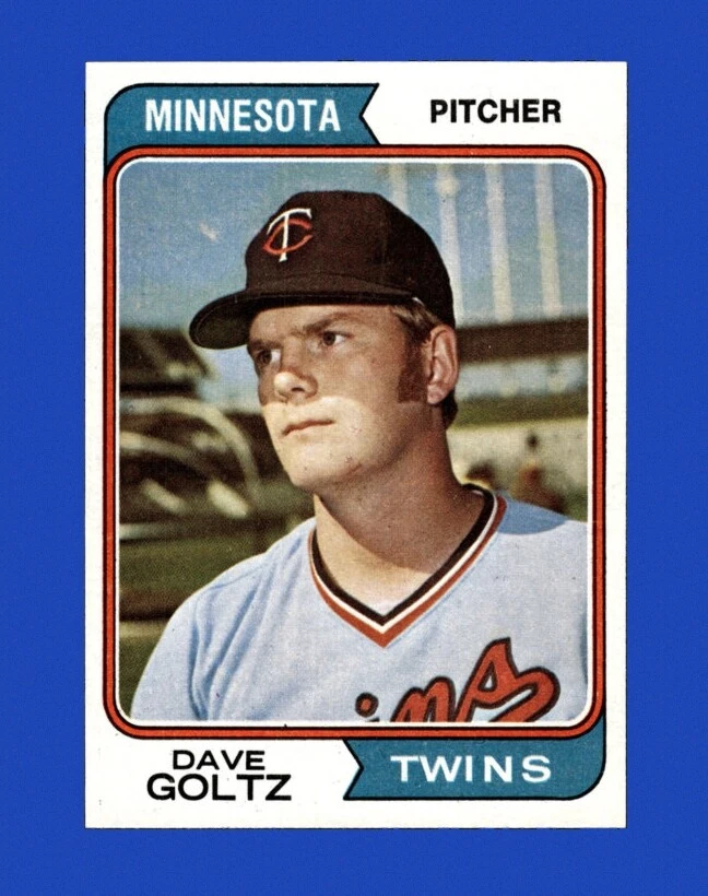 Dave Goltz trading card