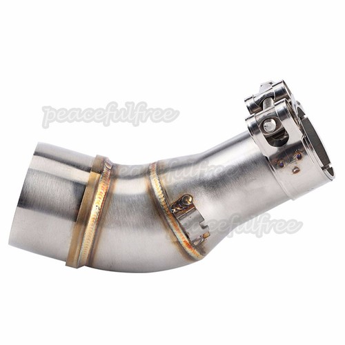 Conexión de tubo de escape de enlace medio para motocicleta Yamaha YZF R25 R3 2015-2023 - Imagen 9 de 12