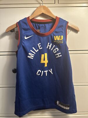 Denver Nuggets Paul Millsap #4 Nike Jersey Youth Medium