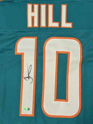 #ad #ad Tyreek Hill Custom Miami Dolphins autographed jersey $150.00