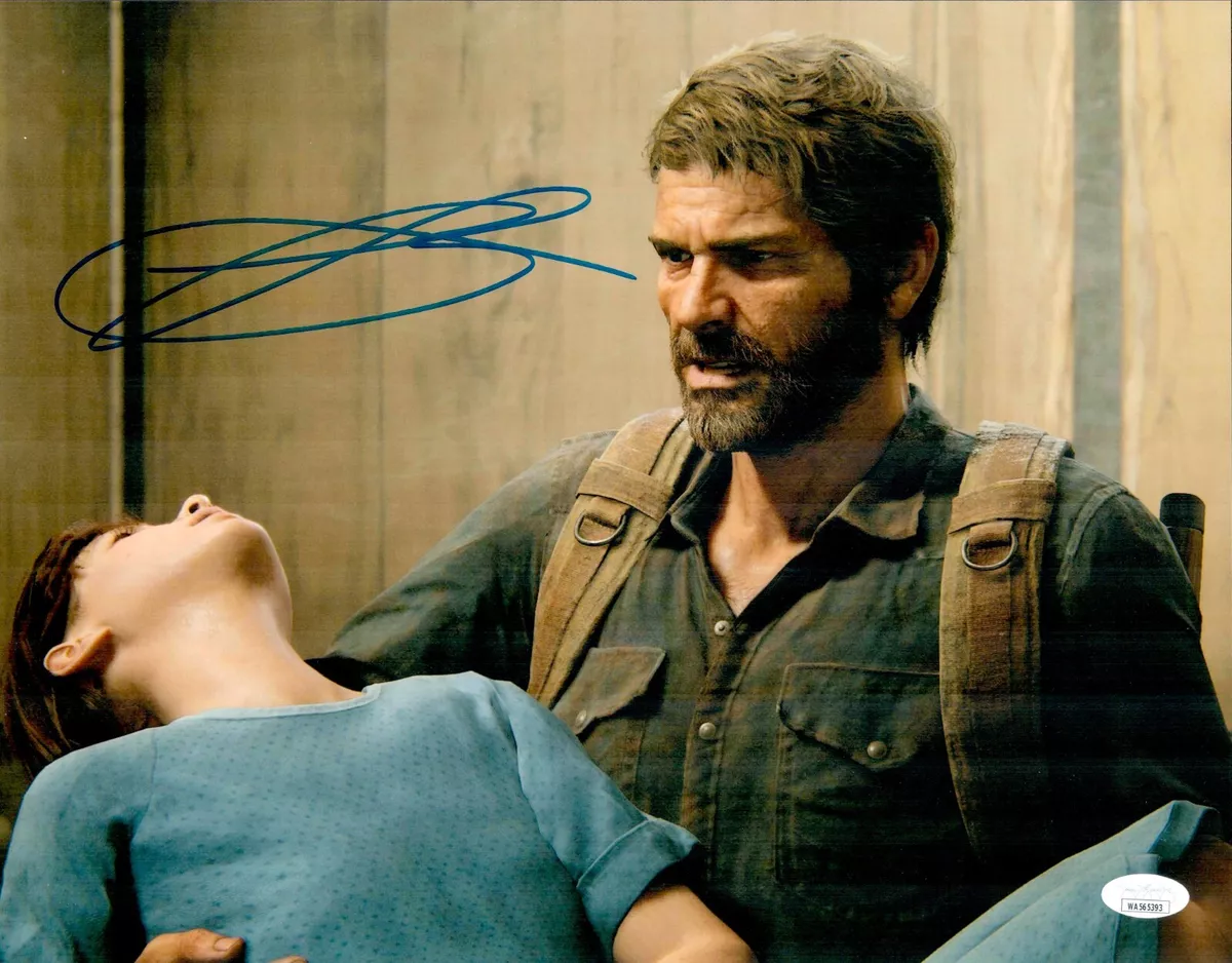 Troy Baker Signed 11x14 Last of Us Joel Authentic Autograph Photo JSA COA