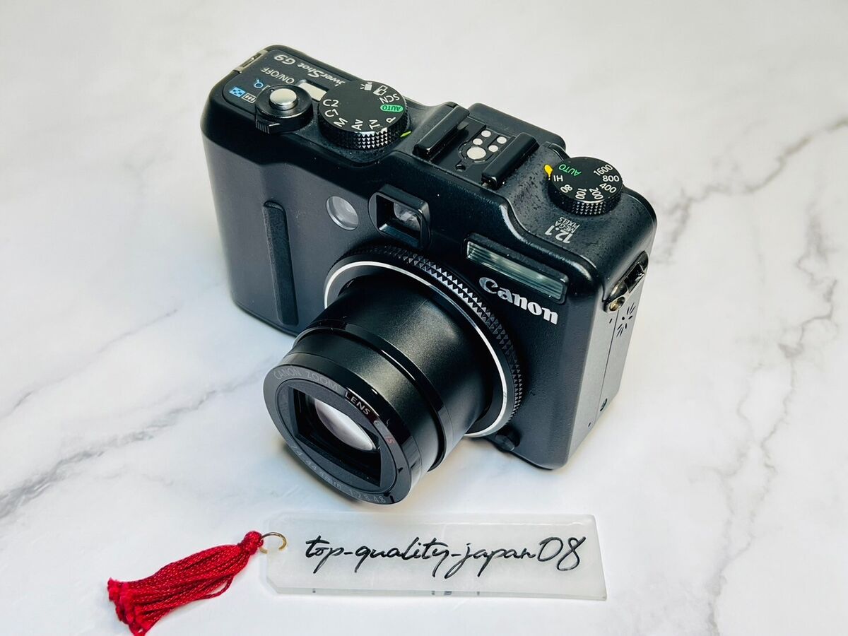 Canon PowerShot G PowerShot G9 Compact Digital Camera Black Canon PowerShot G PowerShot G9 Compact Digital Camera Black