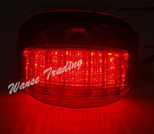 Tail Turn Signals Led Light Smoke Fit 2005 2006 2007 2008 SUZUKI Boulevard M50 - Picture 3 of 5