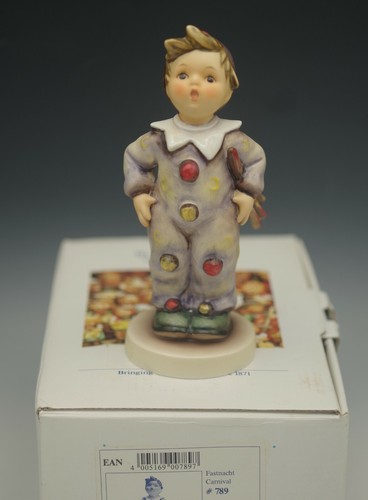 HUMMEL Goebel FASTNACHT CARNIVAL FIGURINE #328 NEW IN BOX 5.25" HARLEQUIN - Picture 2 of 7