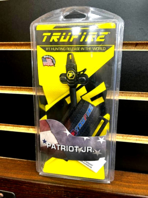 NEW TRUFIRE PATRIOT JR YOUTH BOW ARCHERY RELEASE, BLACK, TRU-FIRE