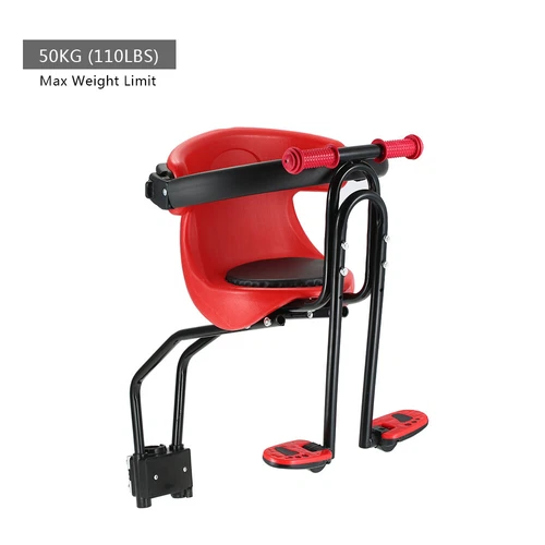 Bike Front Mounted Child Seat Kids Top Tube Bicycle Detachable Child Armrest - Picture 11 of 14