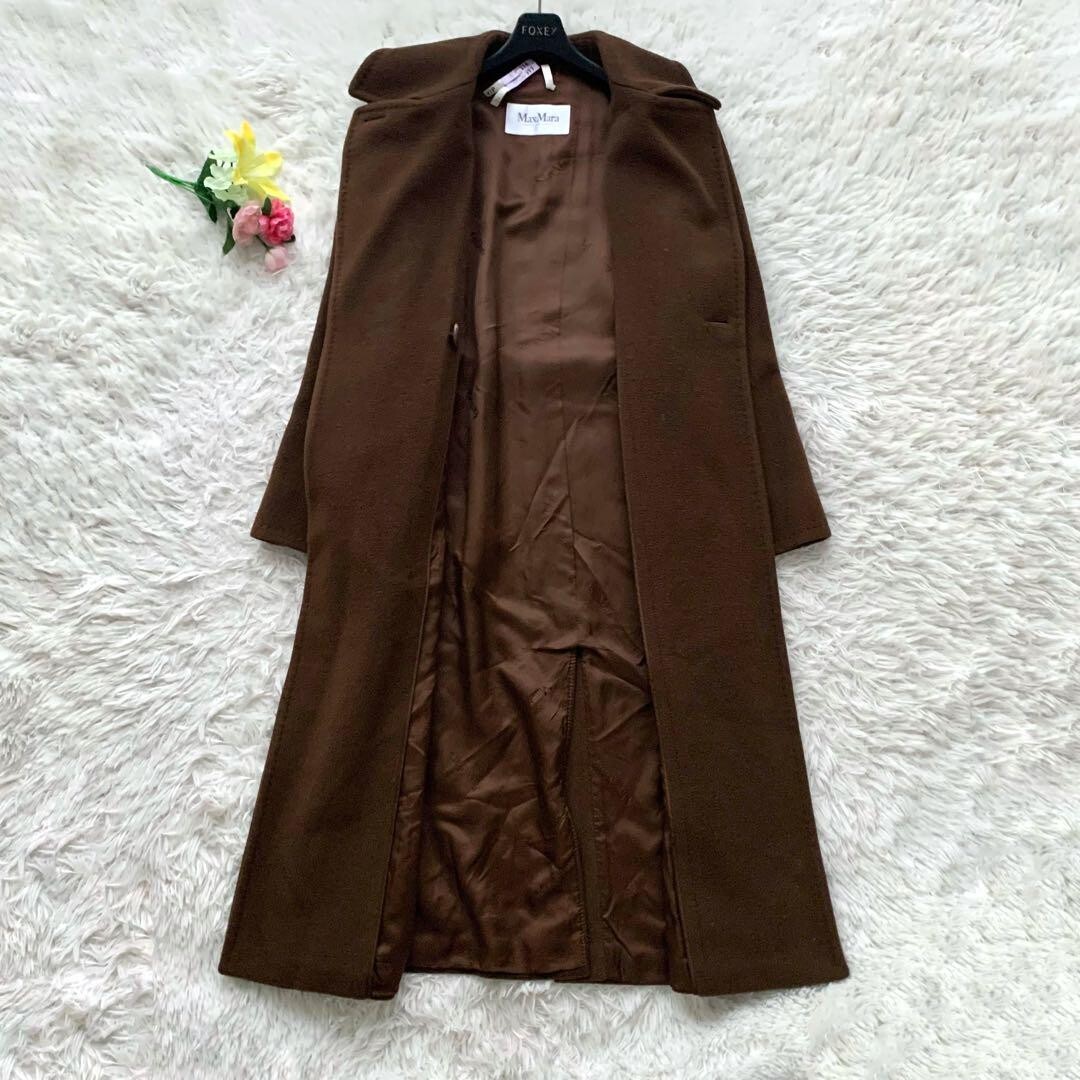 【関税&送料込】Max Mara Long Coat MaxMara】Max Mara long coat in cashmere blend with belt