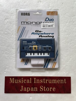 Korg Monotron DUO Analog Ribbon Portable Synthesizer New from Japan