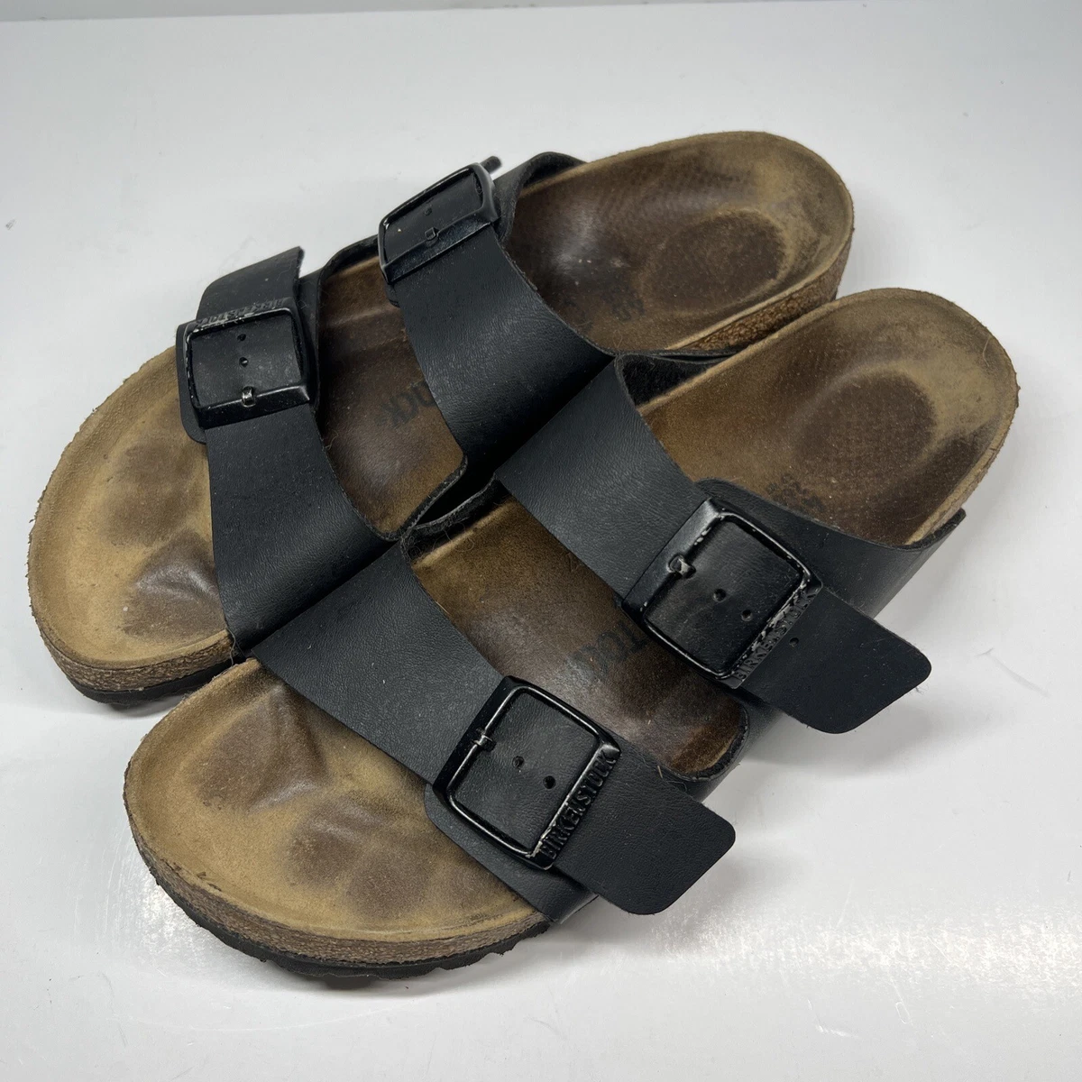 Birkenstock Arizona 260 L9 Size 40 Women s Brown Black Sandals