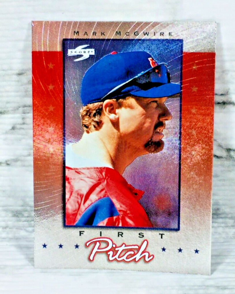 1998 Score First Pitch Mark McGwire #16 Cardinals