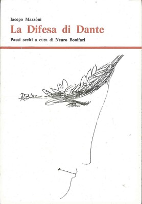  LA DEFENSE DI DANTE IACOPO MAZZONI 1982 ARGALIA URBINO sc142