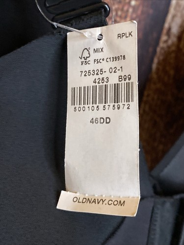 Old Navy Full Coverage Wireless Smooth Lightly Padded Bra Size 46DD Multi-Way - Picture 5 of 8