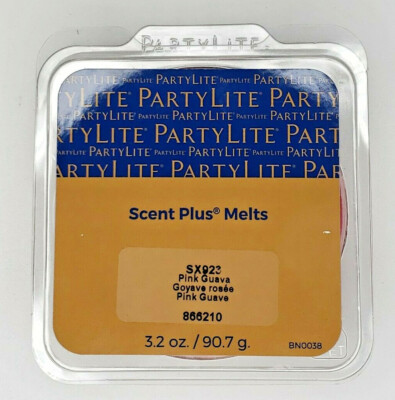 PartyLite Scent Plus Melts 9 pc Retired Scent New Pink Guava P7E/SX923/Bin 13,15