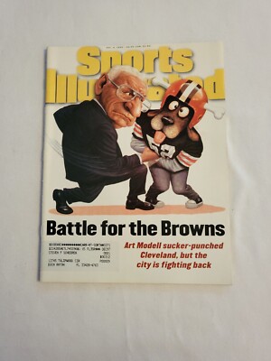 1995 December 4, Sports Illustrated Magazine, Art Modell, (CP436)