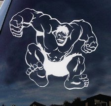 Incredible Hulk Super Hero Marvel Disney Characters Car Laptop Decal Sticker 9"