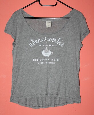 Abercrombie Kids T-Shirt Mädchen Shirt Kurzarm Oberteil Gr. XL / 170-176