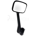 Hood Black Manual Mirror Truck Driver LH Side For 08-2016 Freightliner Cascadia