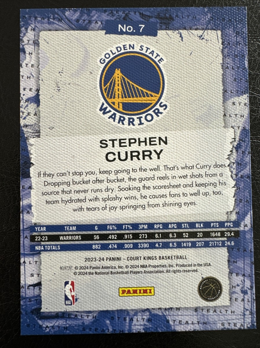 NBA stephen curry カリー ルーキー PSA7 2021-22 Chronicles Rookies & Stars Stephen Curry #645