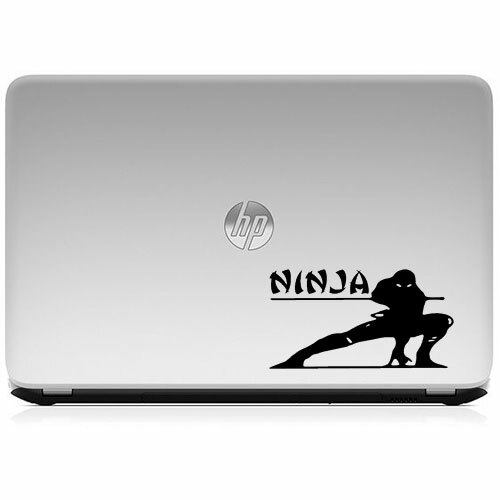 Japanese Ninja Vinyl Decal Sticker for Macbook Air Pro Laptop Car Window Bumper - Picture 3 of 5