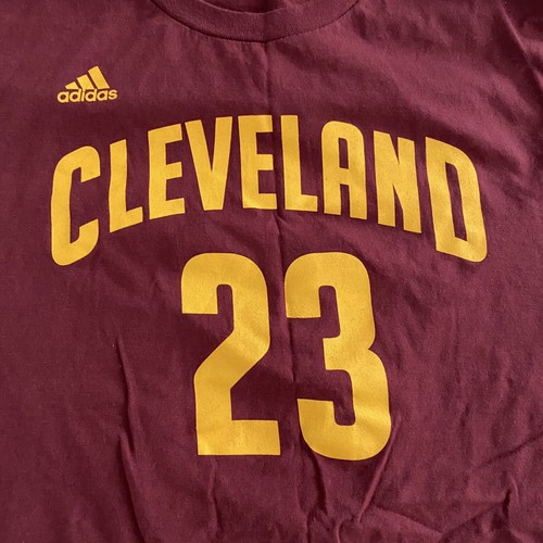 Lebron James Adidas Cleveland Cavaliers NBA T-Shirt Boys Youth XL | eBay