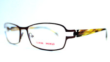 NEW ALAIN MIKLI ML1040 0003 LIGHT BROWN CLEAR AUTHENTIC EYEGLASSES RX 55-17-135