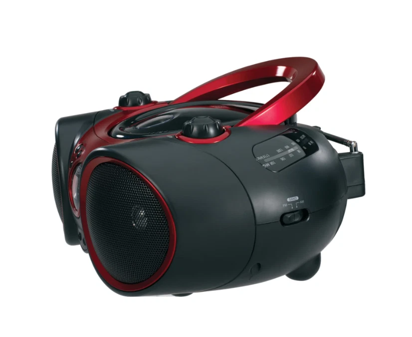 Reproductor de CD estéreo portátil Jensen CD-490 con estéreo AM/FM Foto 4 de 4