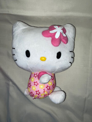 Hello Kitty Plush Big Head Stuffed Cat | eBay