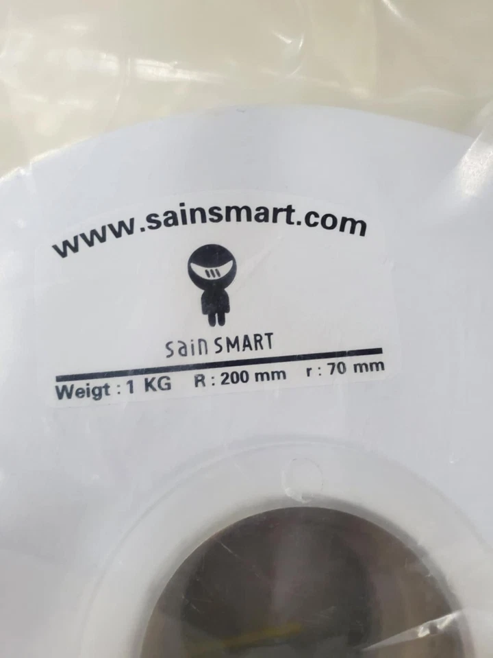 3D Printer Filament 1.75 PLA 1kg YELLOW Sainsmart - Image 3 of 3