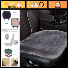 Soft Fuzzy Sheepskin Car Seat Cover - Plush Wool Cushion For Comfort Warmth Soft Fuzzy Sheepskin Car Seat Cover - Plush Wool Cushion For Comfort Warmth