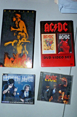 ACDC Konvolut CD und DVD