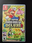 New Super Mario Bros. U Deluxe (Nintendo Switch, 2019) Tested Works