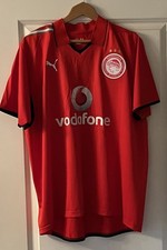 Olympiacos 2008-2009 Away Third Football Shirt Adult XL 50&rdquo; Vodaphone Puma