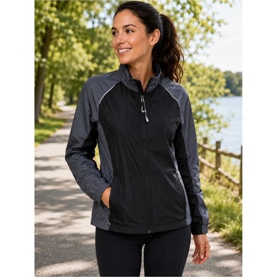 CORE 365 by North End Women's Black and Gray Utility Jacket Large